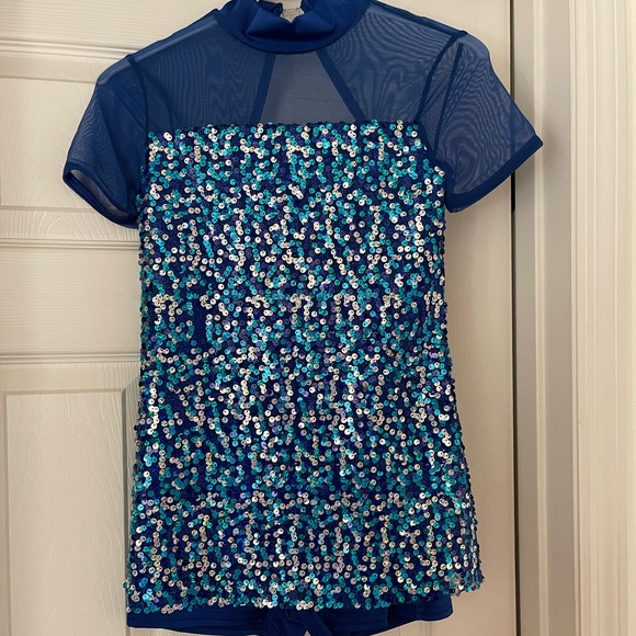 Curtain Call Dynamic Current dance costume - Picture 1 of 4